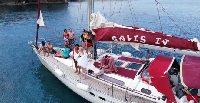 Milos : Round of Milos & Polyaigos Semi Private Sailing Tour - Onboard Experience