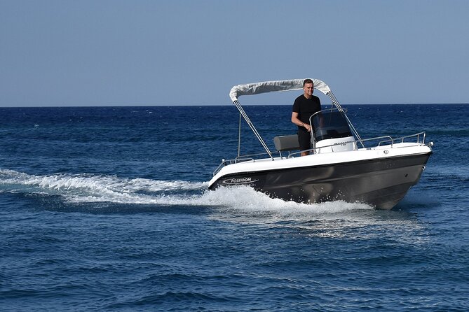 Milos Self Drive Private Boat - No Licence Required - Pricing and Booking