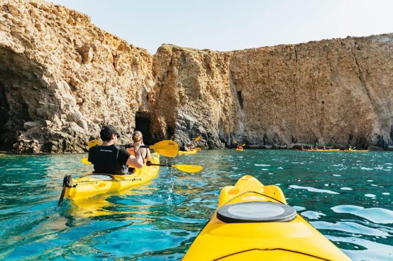 Milos: Tsigrado and Gerakas Beach Kayaking Tour - Good To Know