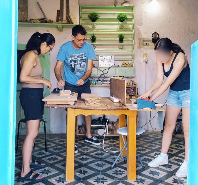 Milos: Zoulias Wood Workshop Experience,craft a wooden bag - Practical Details You Should Know