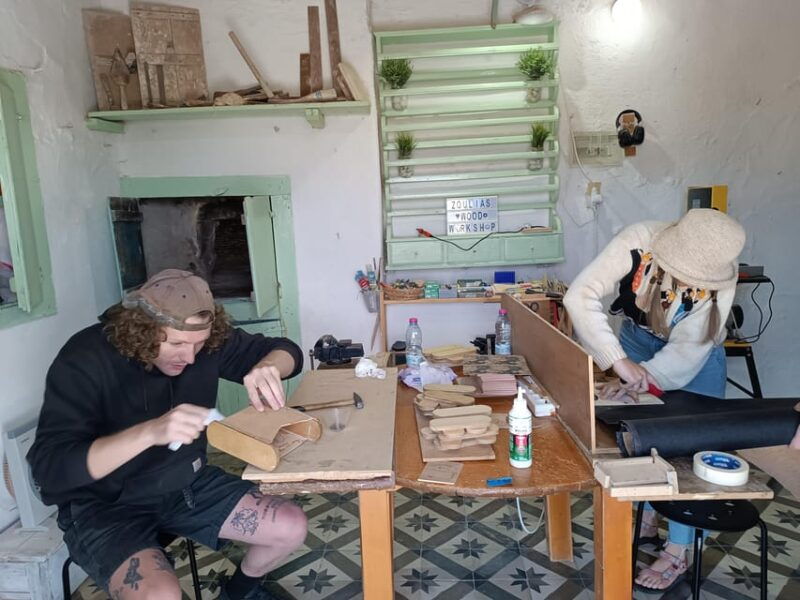 Milos: Zoulias Wood Workshop Experience,craft a wooden bag - Who This Tour Is Best For