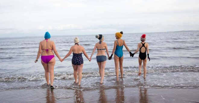 Mindful Sea Swimming - Safety Measures in Place