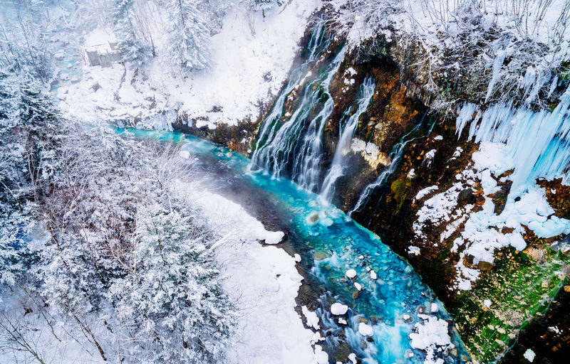 Mini Group for 9 People, Hokkaido Asahikawa & Biei One Day Tour - Shirahige Falls brings water and winter color
