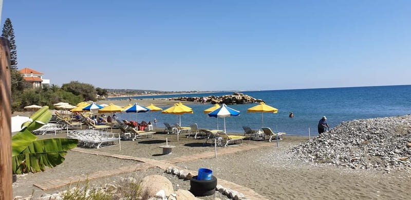 Mini Mountain Jeep Safari from Ayia Napa - Relaxing at Governors Beach