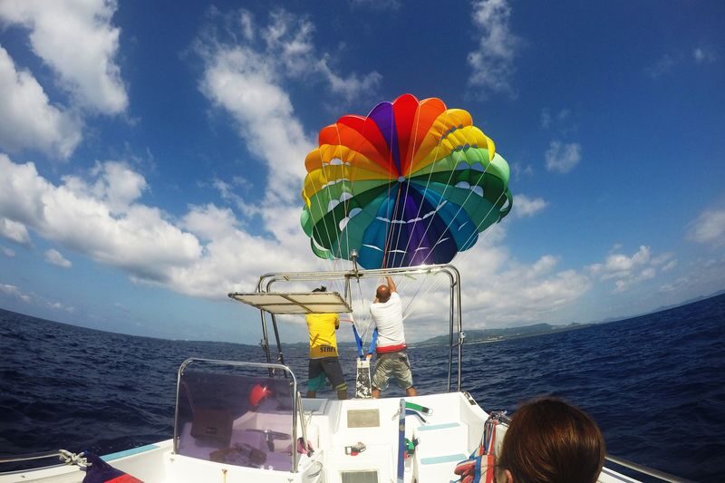 Minna Island Sea Bathing with Marine Activity - Sun, coral, food, and other useful preparation
