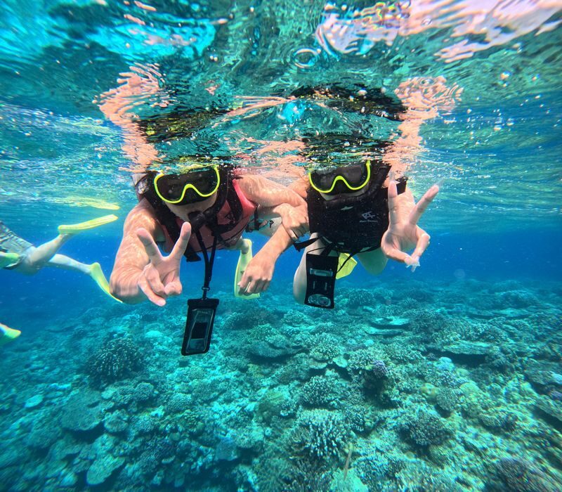 Minna Island Water Activities in Okinawa - Water, weather and the snorkeling trade-off