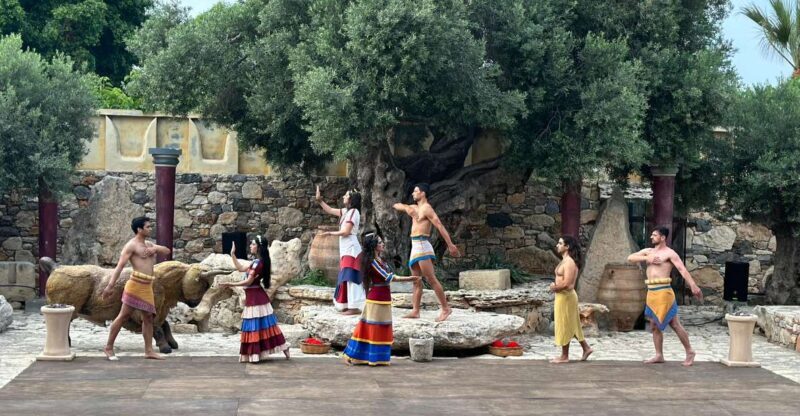 Minoan Theater - Dance Performance - The Venue: Minoan Theater of the Palace
