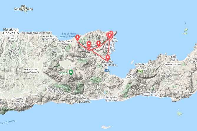 Mirabello Luxuries With Spinalonga & Agios Nikolaos From Elounda - Directions and Itinerary