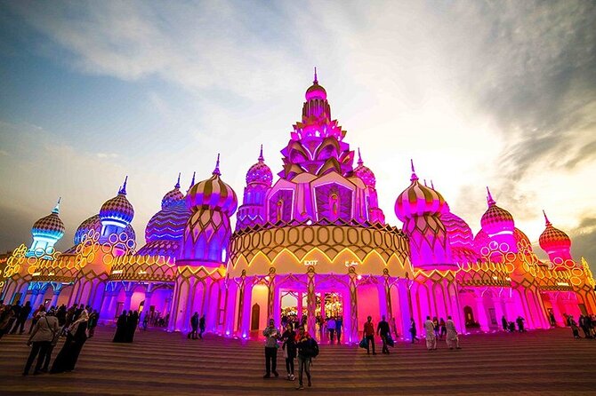 Miracle Garden And Global Village Dubai Tour With Transfers From Abu Dhabi - Inclusions