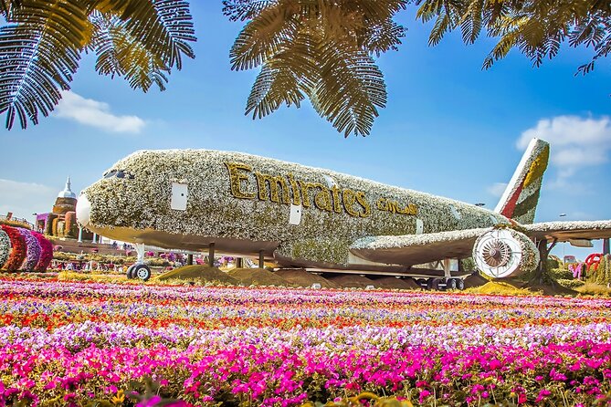 Miracle Garden and Global Village Entry Ticket With Transfers - Inclusions