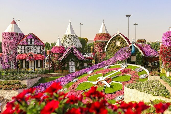 Miracle Garden Dubai Tickets With Transfers Option - Directions and Transfers Information