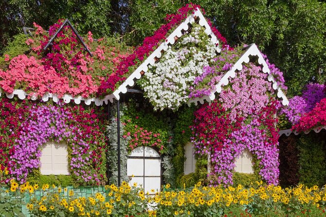 Miracle Garden Dubai Tour With Pickup and Drop off From Abu Dhabi - Inclusions and Exclusions