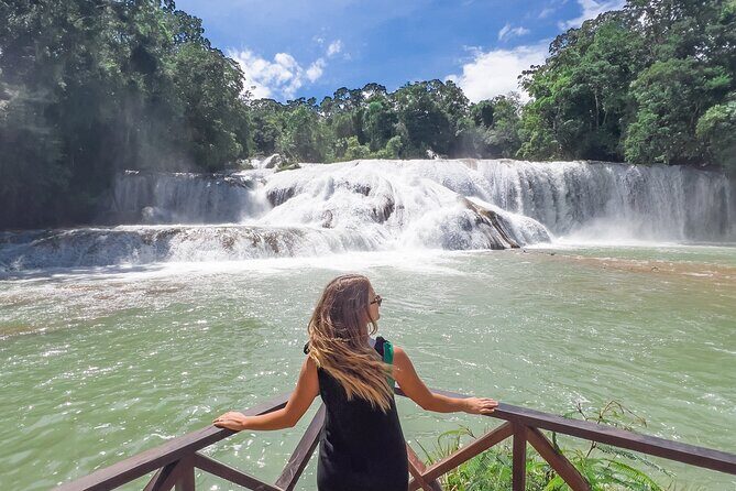 Misol Ha Blue Waterfalls and Palenque Archaeological Area - Transportation and Group Size