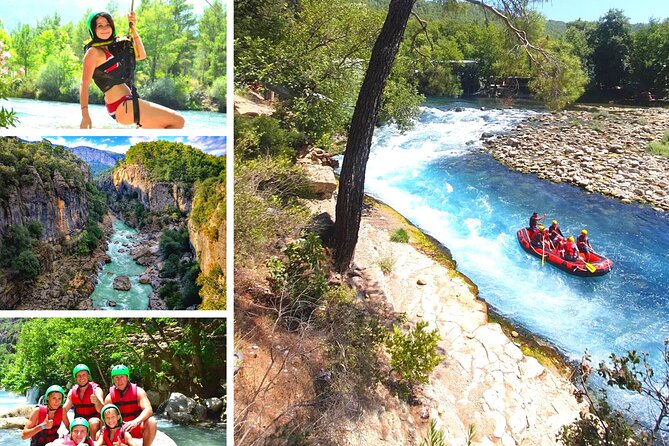 Mix Tour: Canyoning, Rafting, Zipline, From Alanya-Side-Antalya - Overview of the Combo Tour