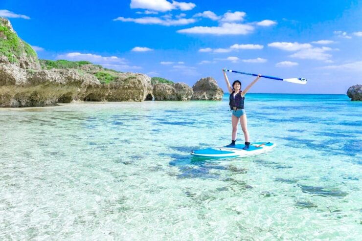 Miyako Island: SUP or Canoe at Stunning Blue Beach - Tour Duration and Age Limits