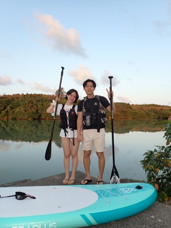 Miyakojima Jungle Mangrove SUP Tour - Free photos, without the camera juggling