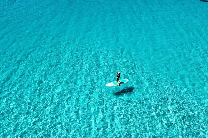 Miyakojima SUP Tour No Additional ChargeFull refund guaranteeRentalUnlimited photosFree 1 year old OK - The Experience on the Water