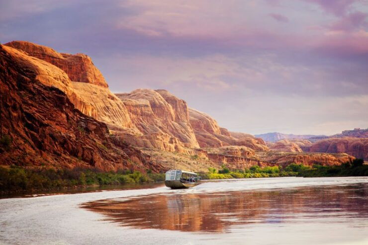 Moab: Colorado River Sunset Boat Tour With Optional Dinner - Activity Details and Options
