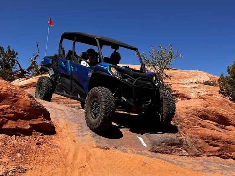 Moab: U-Drive UTV Sunset Guided Adventure on Hell's Revenge - Scenic Views and Sunset Magic