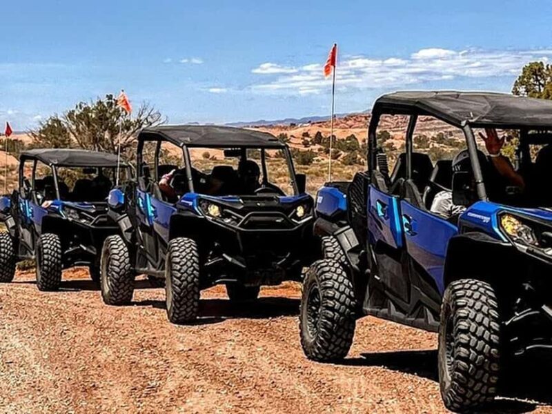 Moab: U-Drive UTV Sunset Guided Adventure on Hell's Revenge - Safety and Comfort