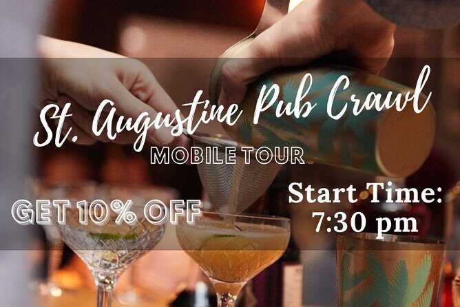 Mobile Wine Tasting and Food Pairing Tour St. Augustine - Good To Know