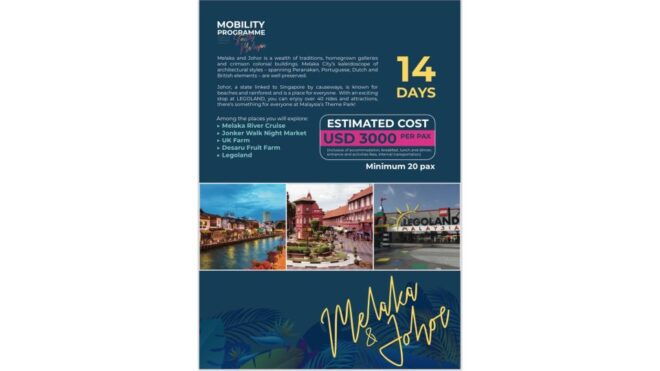 Mobility Program South Malaysia - Cultural and Architectural Diversity