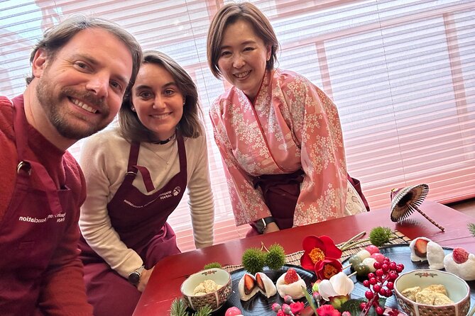 Mochi and Nerikiri Wagashi Combination Cooking Class - Class Details