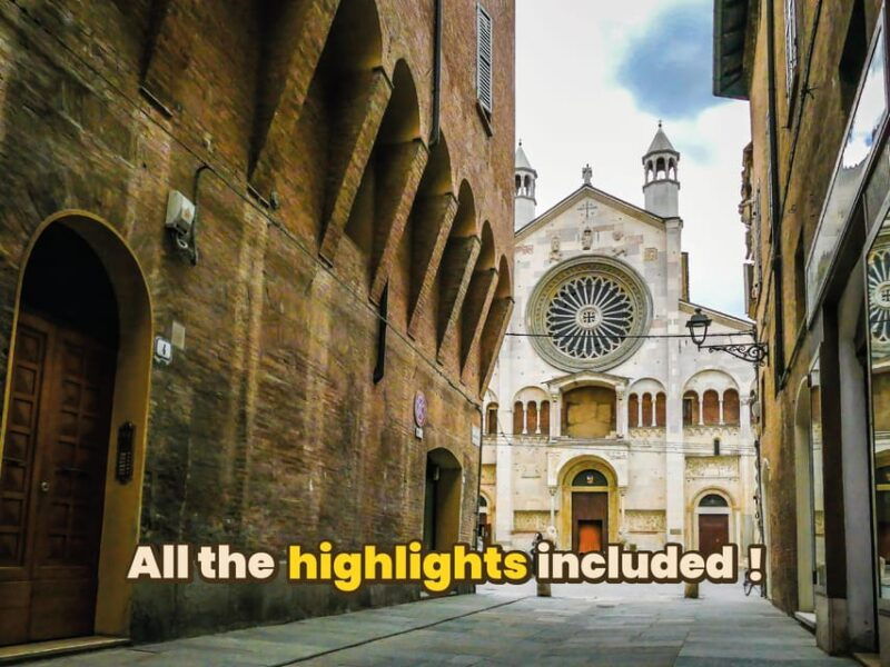 Modena: Digital Guide Made With a Local for Your Tour - Key Points