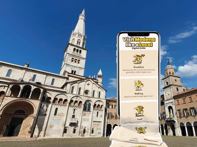 Modena: Digital Guide Made With a Local for Your Tour - Discover Modenas Main Monuments at Your Own Pace