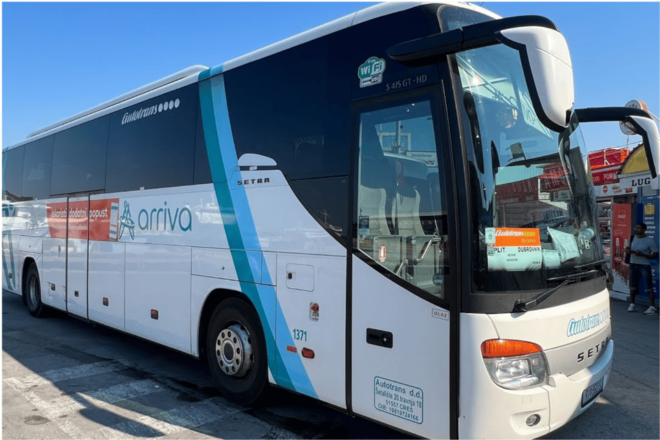 Modern Bus Transfer Between Dubrovnik and Zadar - Departure and Arrival Points