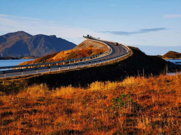 Molde - Atlantic Ocean Road & Varden Audio Guide Bus Tour - Highlights of the Tour