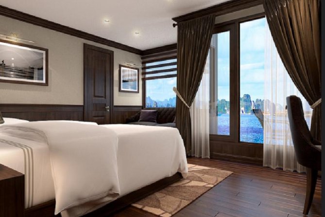 Mon Cheri Cruise Ha Long Bay Lan Ha Bay 2 Days 1 Night Depart From Ha Noi - Inclusions