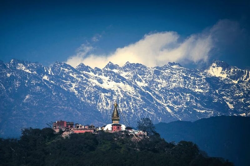 Monkey Temple - SwayambhuNath Walking Tour - Shova Bhagwati Temple and the goddesses