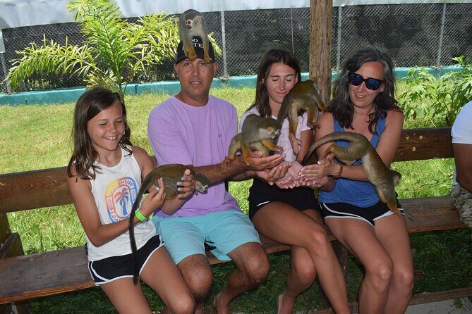 Monkey Tour Interaction and waterfalls excursion in Puerto Plata - An In-Depth Look at the Waterfalls and Monkey Experience