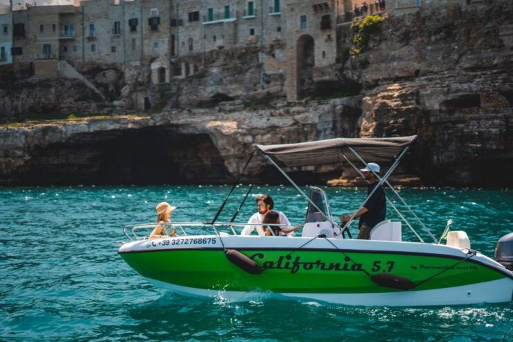 Monopoli: Private Polignano a Mare Grottos Speedboat Cruise - Activities