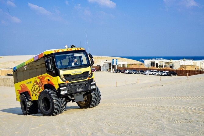 Monster Bus Tour in the Desert - Camel Riding Experience