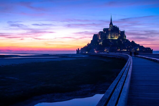 Mont Saint Michel D Day Omaha Beach Private VIP Tour With Champagne From Paris - French Champagne Included
