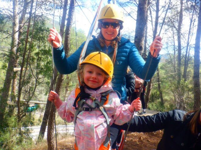 Montanejos: Forest Adventure – Tibetan Bridges and Zip Line - Description of Adventure Activities