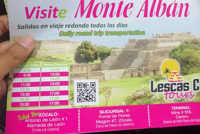 Monte Alban Shuttle - Traveler Reviews