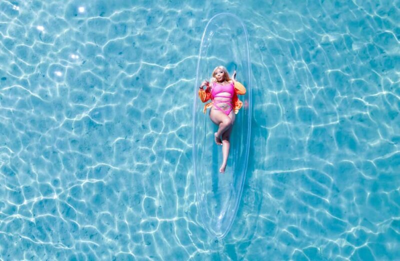 Montego Bay: Crystal Clear Kayak Drone singles Photo Shoot - Good To Know