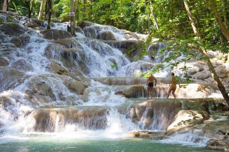 Montego Bay: Dunn's River Falls,Secret Falls, Zipline Combo - An Overview of What You Can Expect