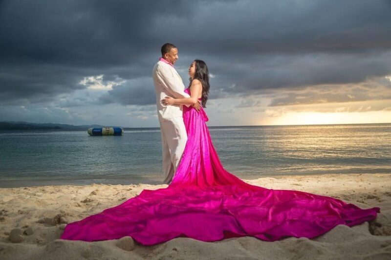 Montego Bay: Flying Dress Photoshoot in Montego Bay Jamaica - The Experience Itself: Step-by-Step