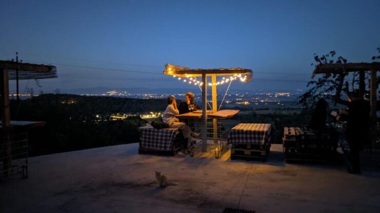 MONTEPULCIANO - ARTISAN HEROIC WINE TASTING AT THE TERRACE - Guided Winery Tour and Tasting