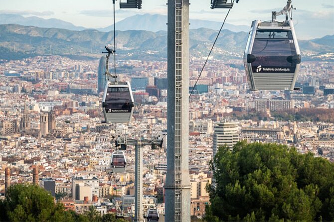Montjuïc Cable Car Entry Voucher With Audio Tour on Your Phone - Wheelchair Accessibility
