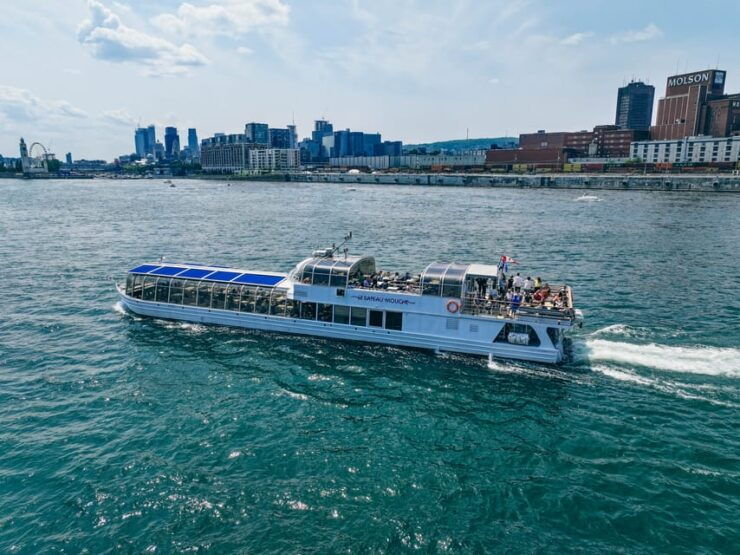 Montreal: Bateau-Mouche Cruise With a La Carte Dinner Option - Cruise Experience