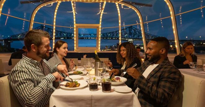 Montreal: Bateau-Mouche Cruise With a La Carte Dinner Option - Dining Options