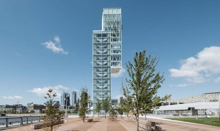 Montreal: Port of Montreal Glass Tower Entry With Exhibits - Experience Highlights