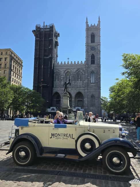 Montreal: Unforgettable Guided Tour in a Vintage 1930s Convertible Car - Itinerary and Highlights