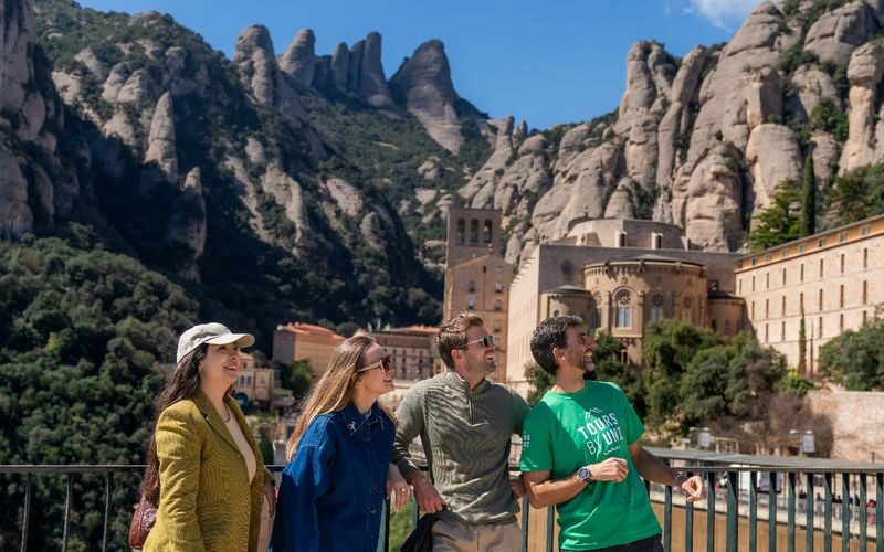 Montserrat Horse Riding Experience - Montserrat Abbey and its layers of architecture