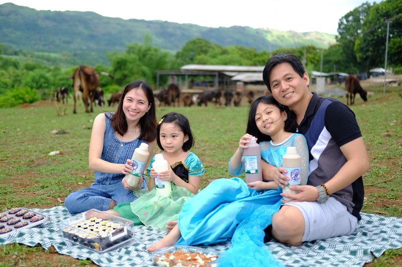 Moolk Farm Tour in Rizal - Feeding the cows and calves